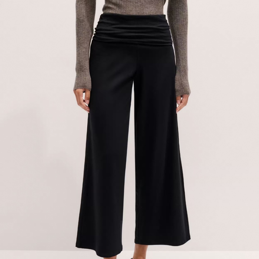 ME+EM Crop Palazzo Pant